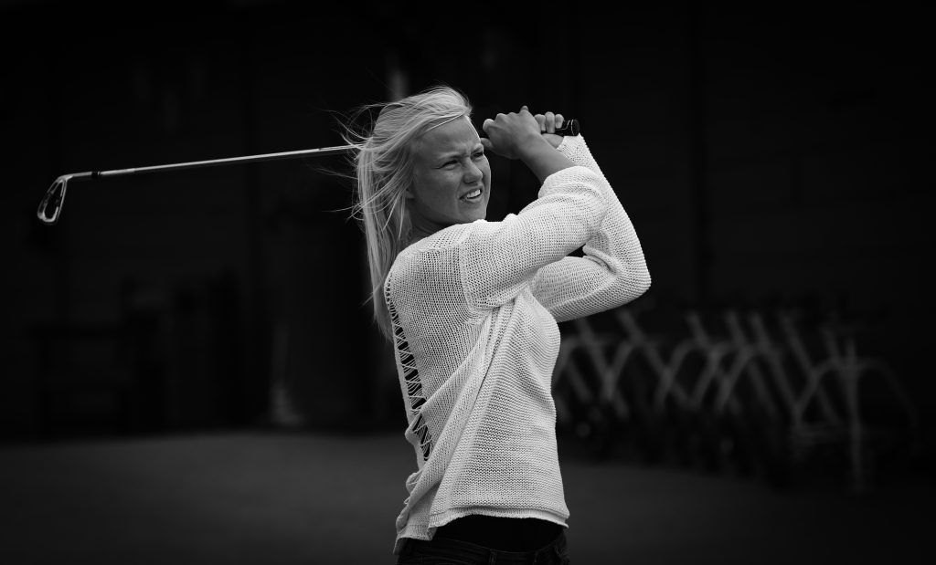 Pernille Harder, portrait by Johnny Gustavsson