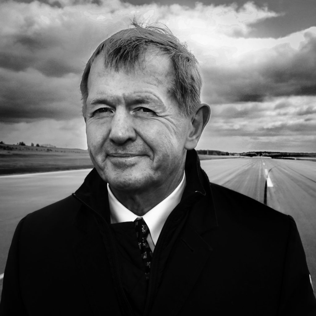 Marcus Wallenberg, portrait by Johnny Gustavsson