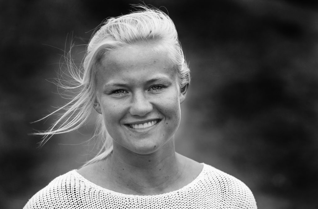 Pernille Harder, portrait by Johnny Gustavsson